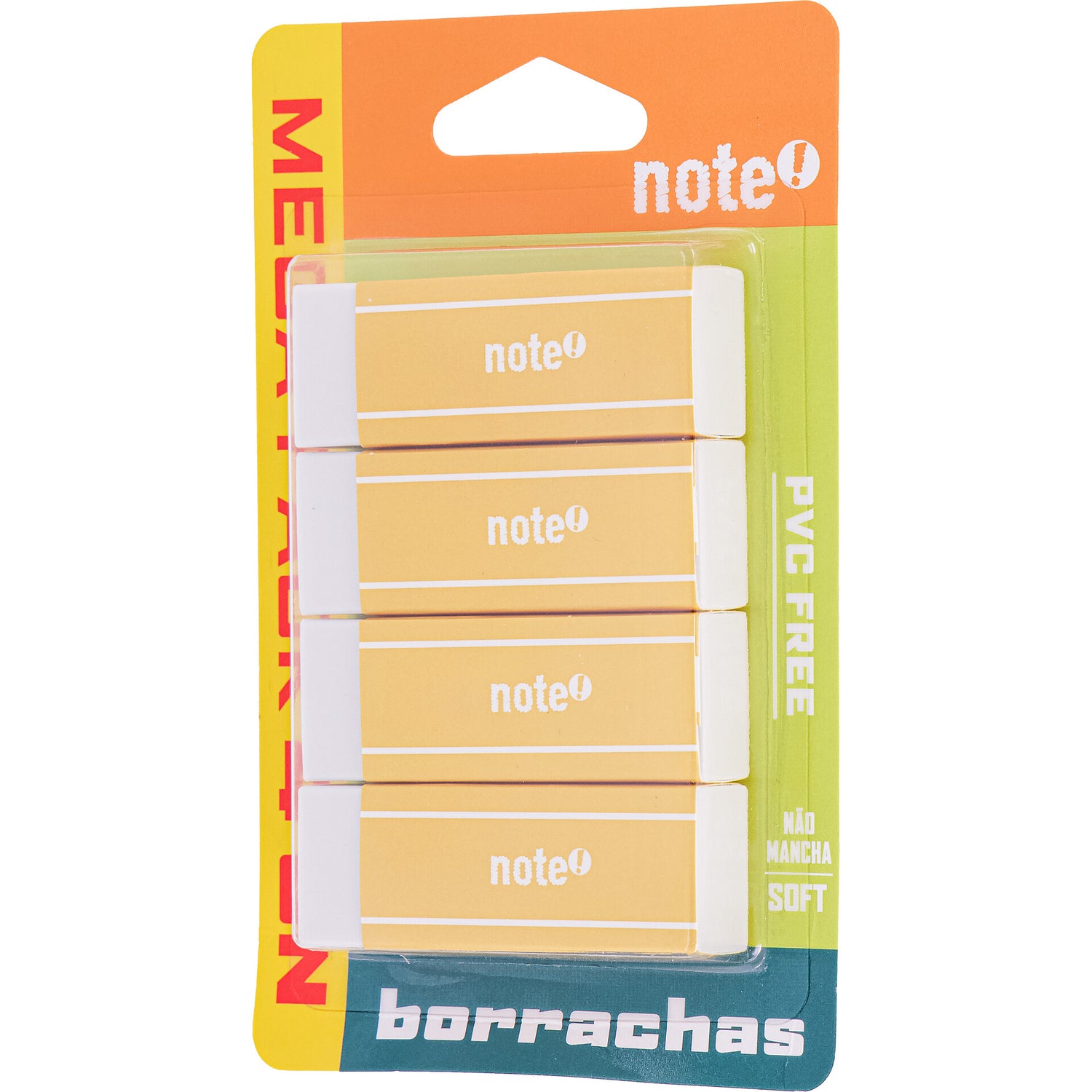 Borracha Branco Pack Promo 4 Unidades Note!