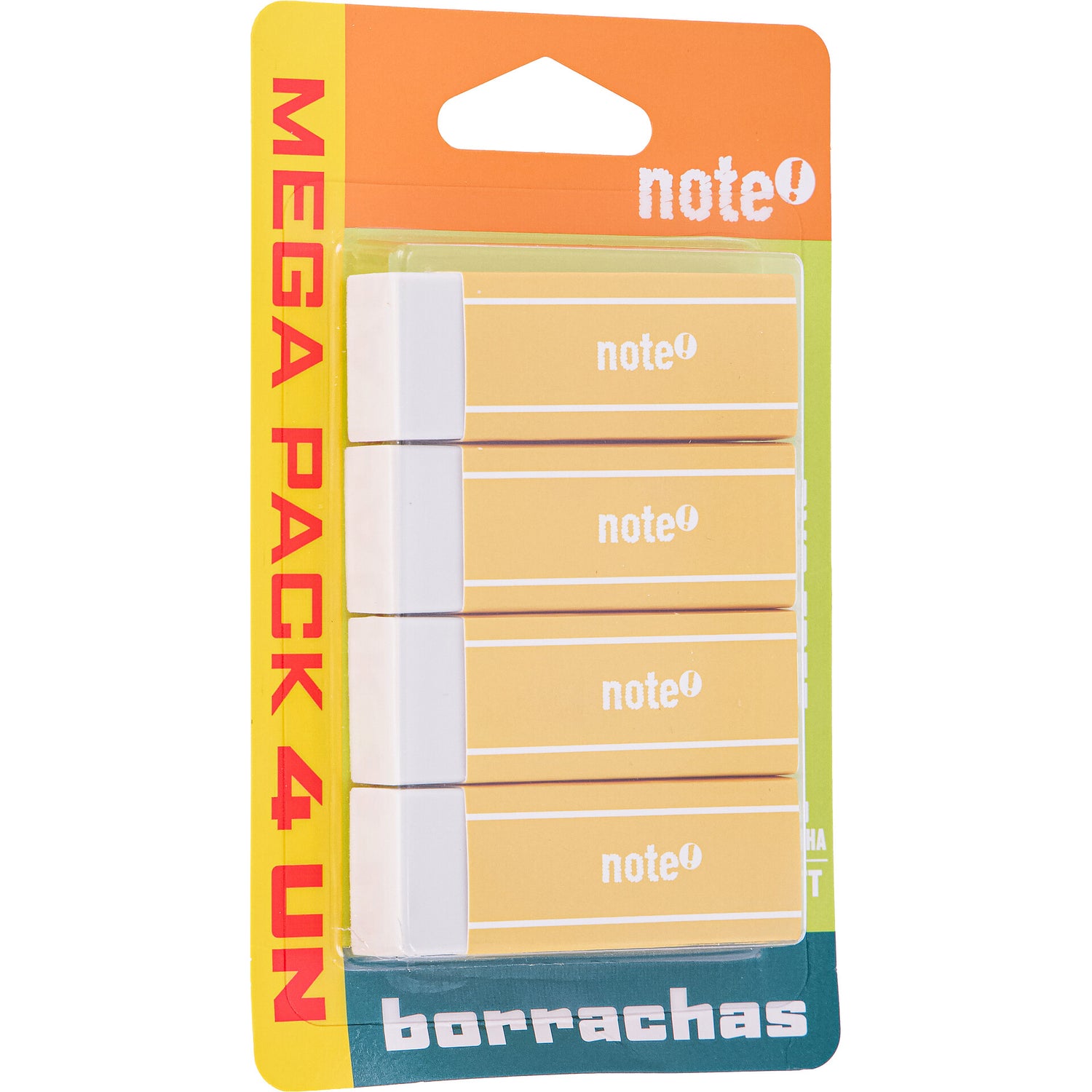 Borracha Branco Pack Promo 4 Unidades Note!