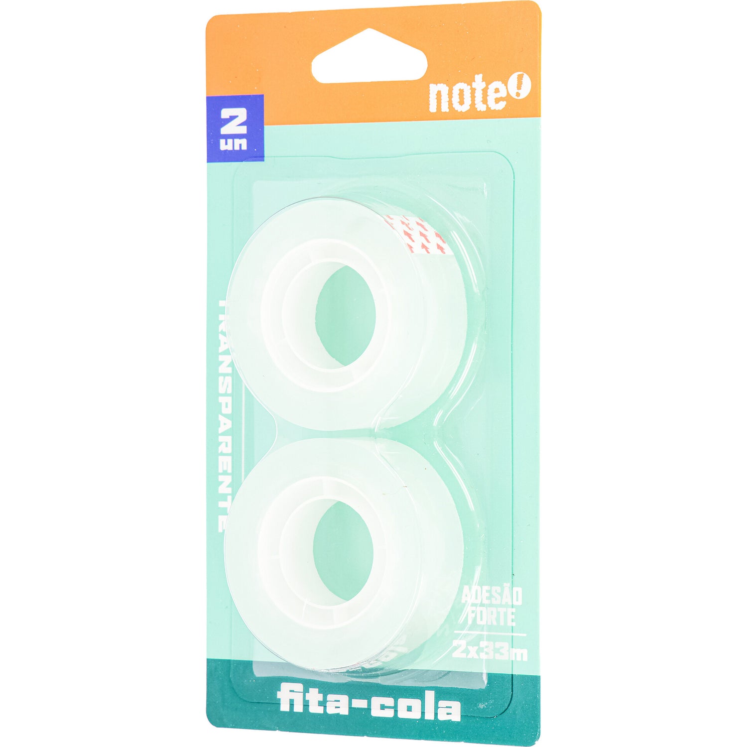 Fita Cola Transp 19 Mm*33 M 2 Unidades Note!