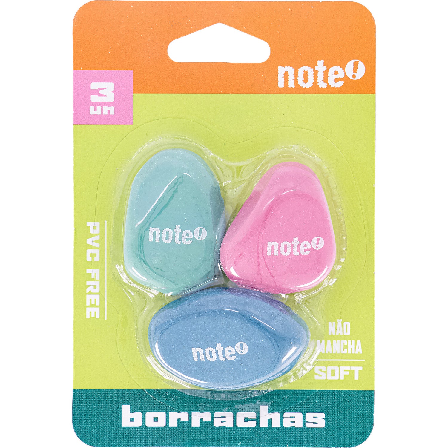 Borracha Rocks 3 Unidades Note!