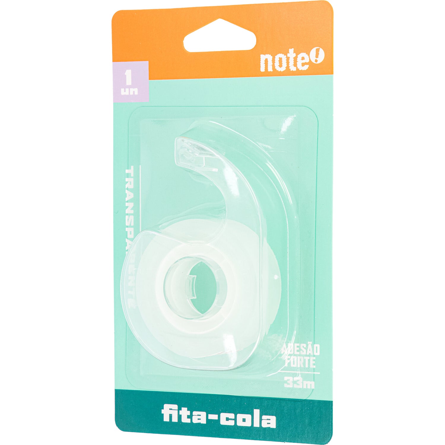 Fita Cola Transp Com Desenr 19 Mm*33 M Note!