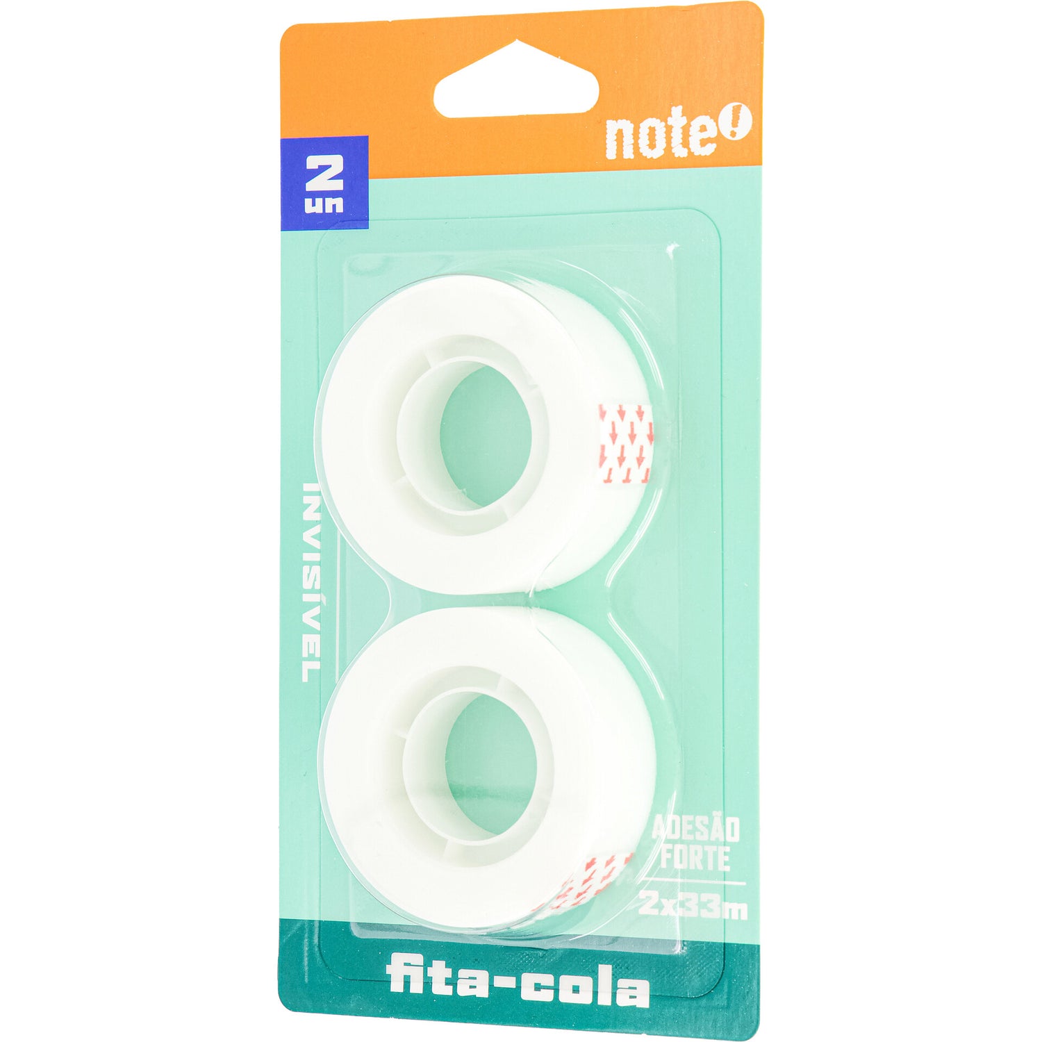 Fita Cola Invisivel 19 Mm*33 M 2 Unidades Note!