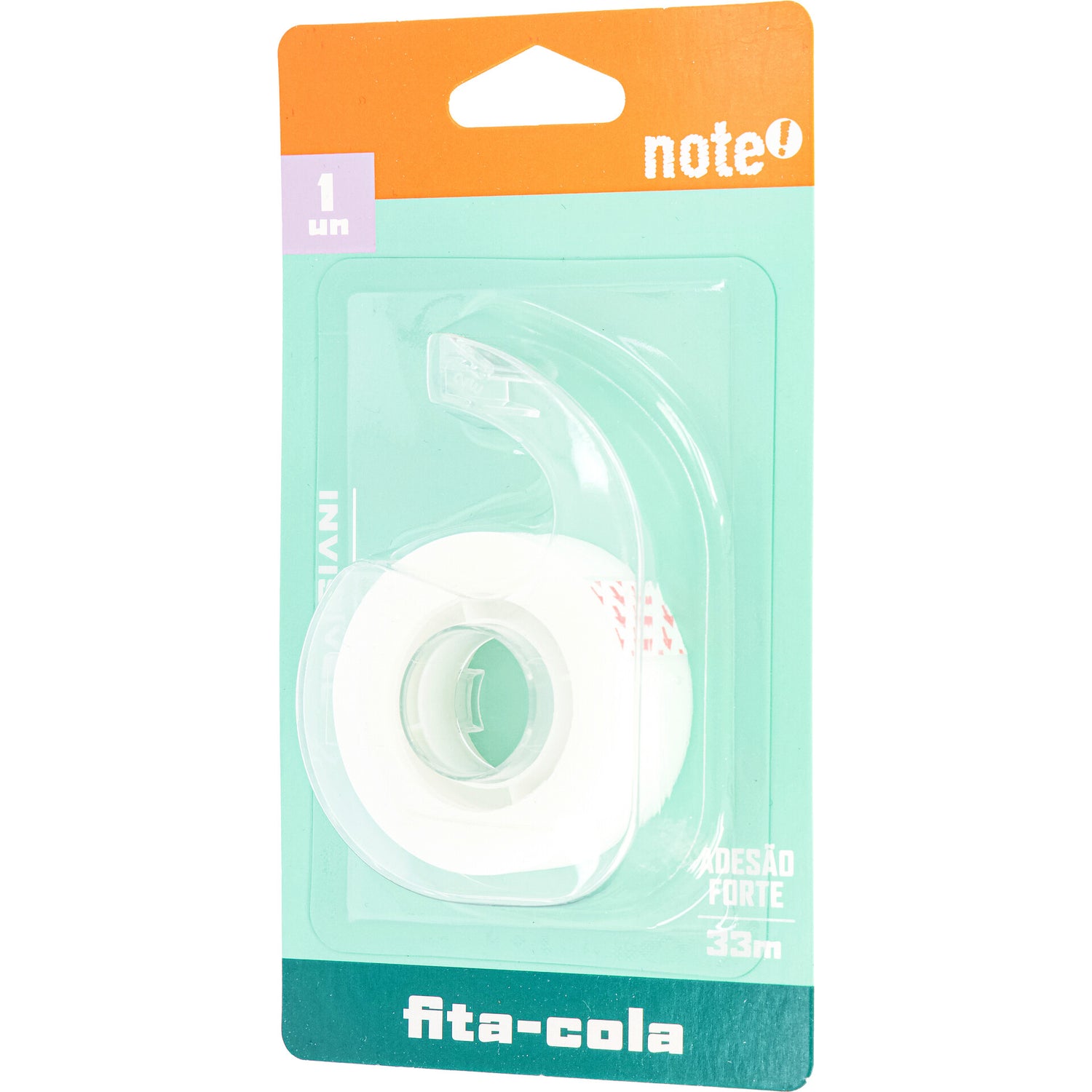 Fita Cola Invisivel Com Desenr 19 Mm*33 M No
