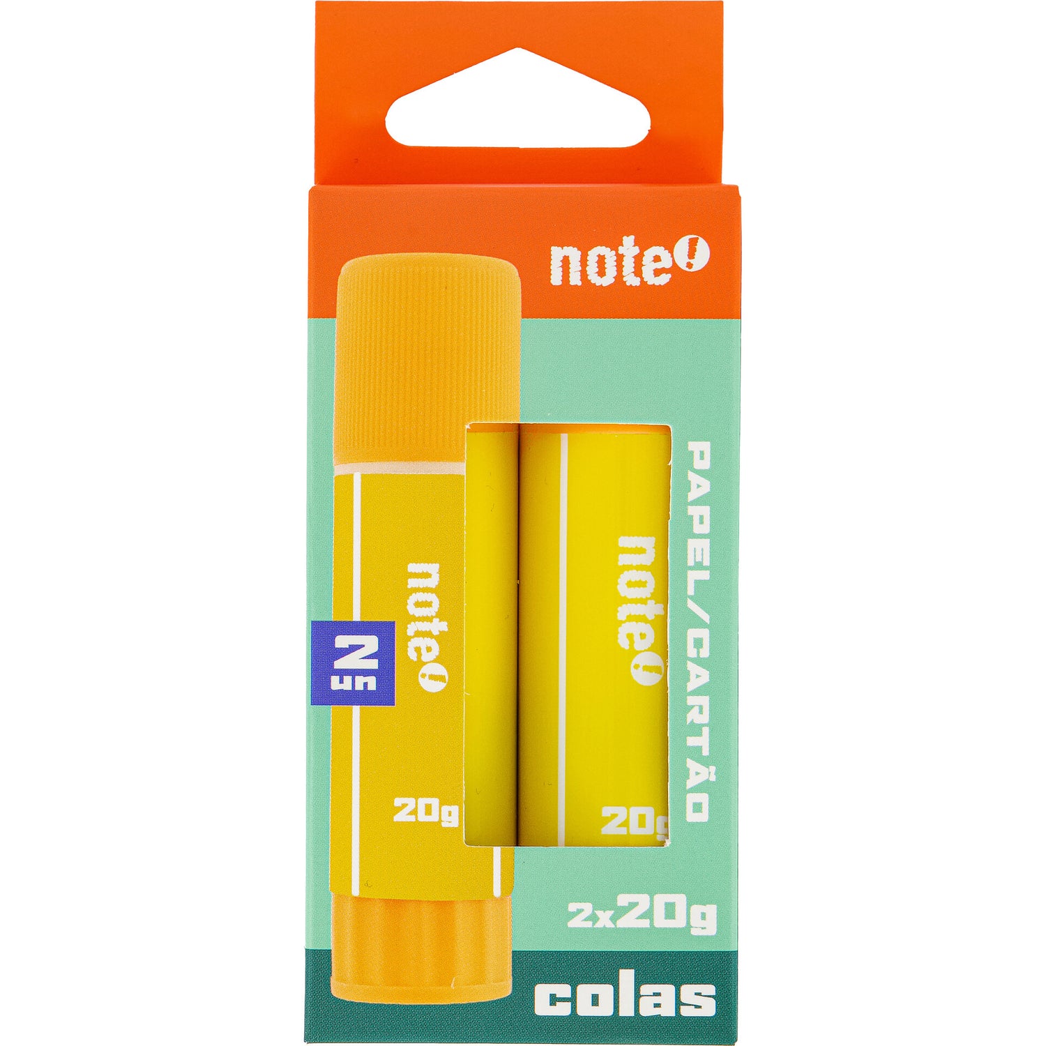 Cola Bastão 40g 2 UnidadesNote!