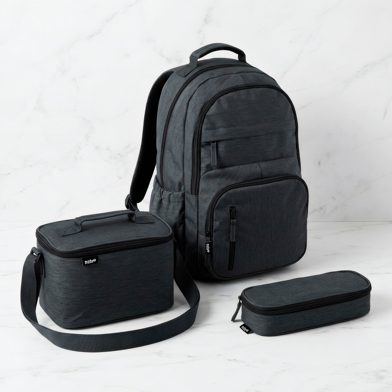 Estojo Box Multipocket Dark Grey Note!