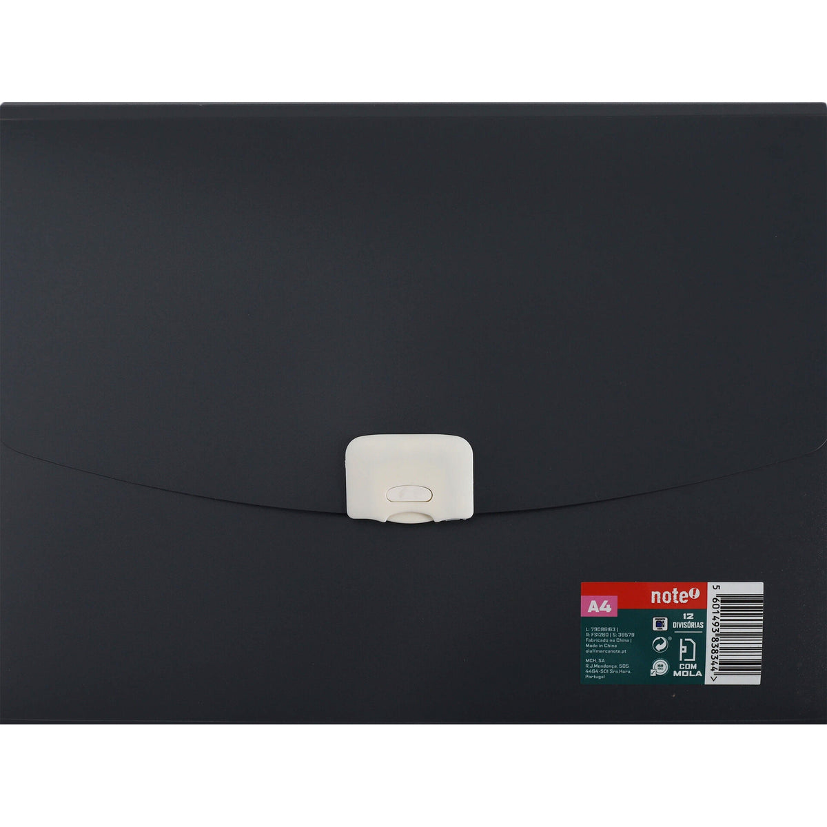 Pasta Fole Formato A4 Com 12 Div Sortido Note!