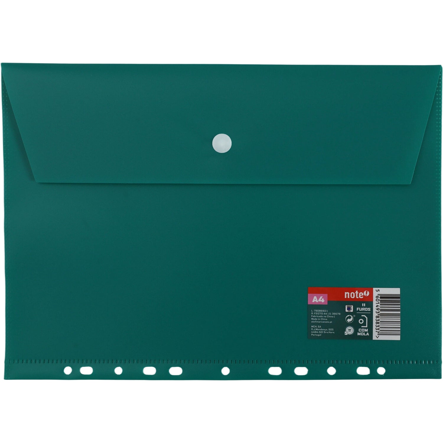 Classif Envelope Formato A4 Com 11 Furos Note!