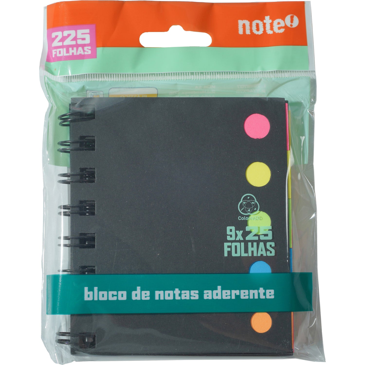Bloco Notas Ader Espiral 25 F Note!