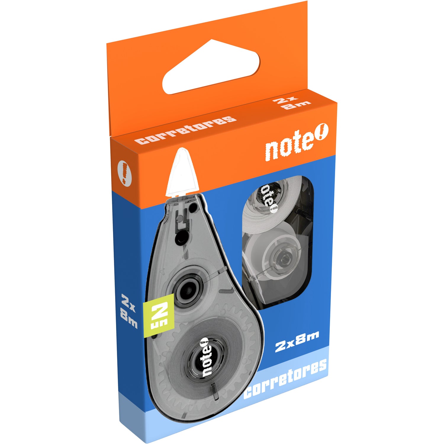 Fita Corretora 8 M 2 Unidades Note!