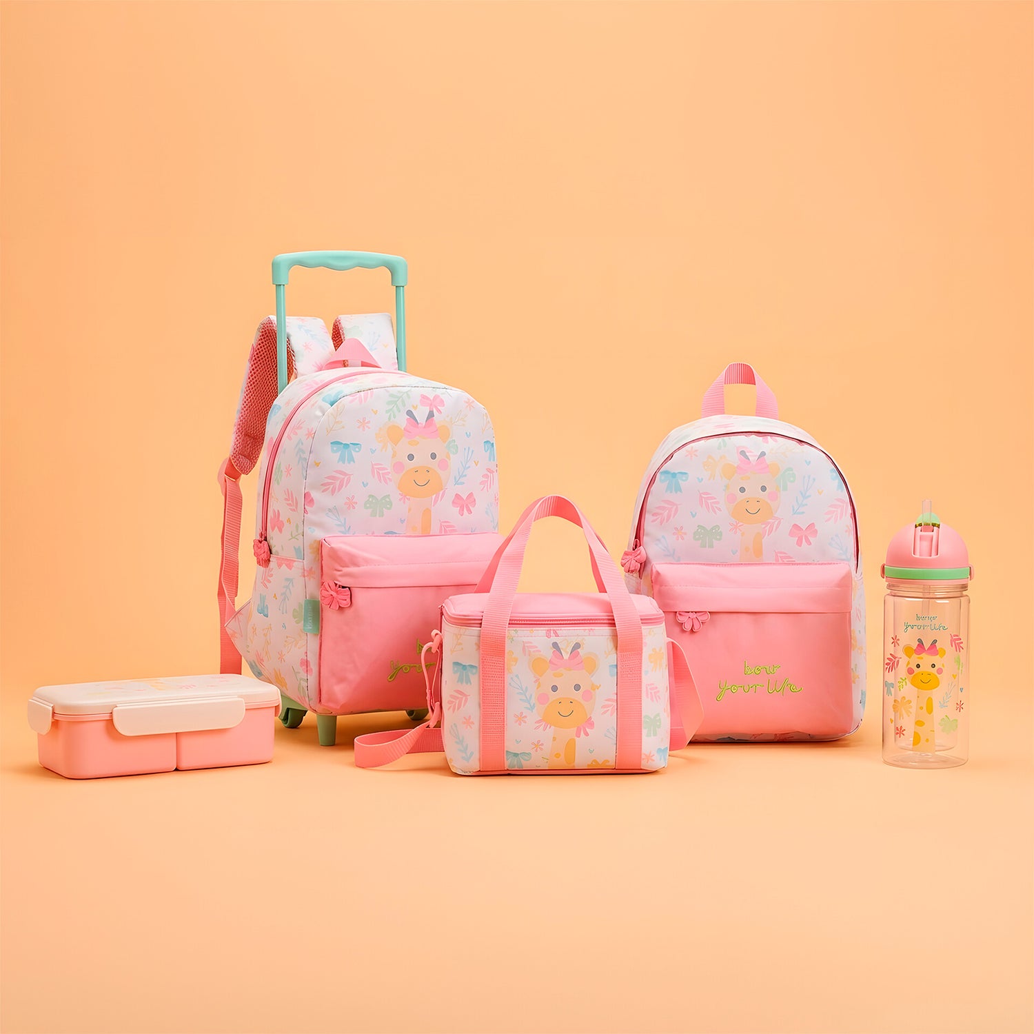 Caixa Para Lanche Baby Giraffe Note!