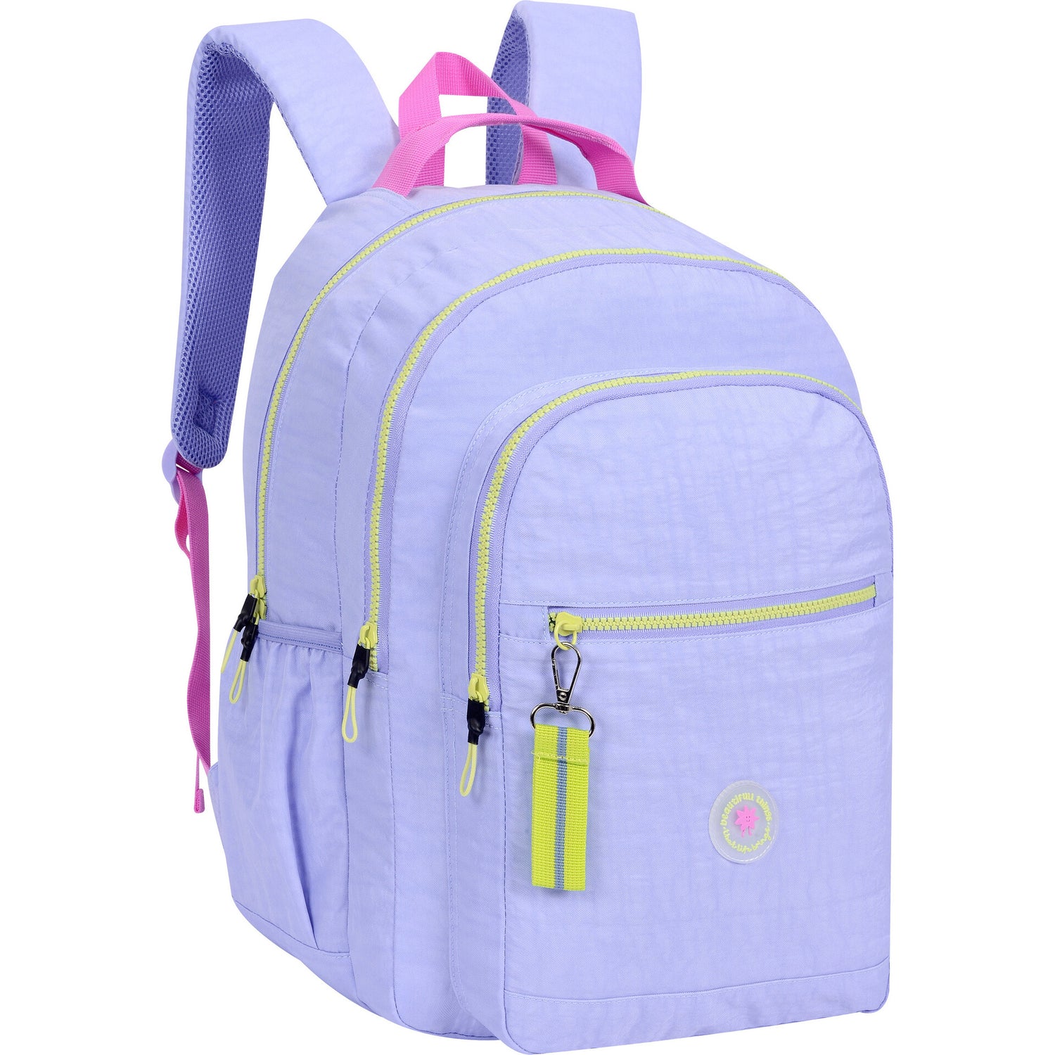Mochila Puffy Lilas Note!