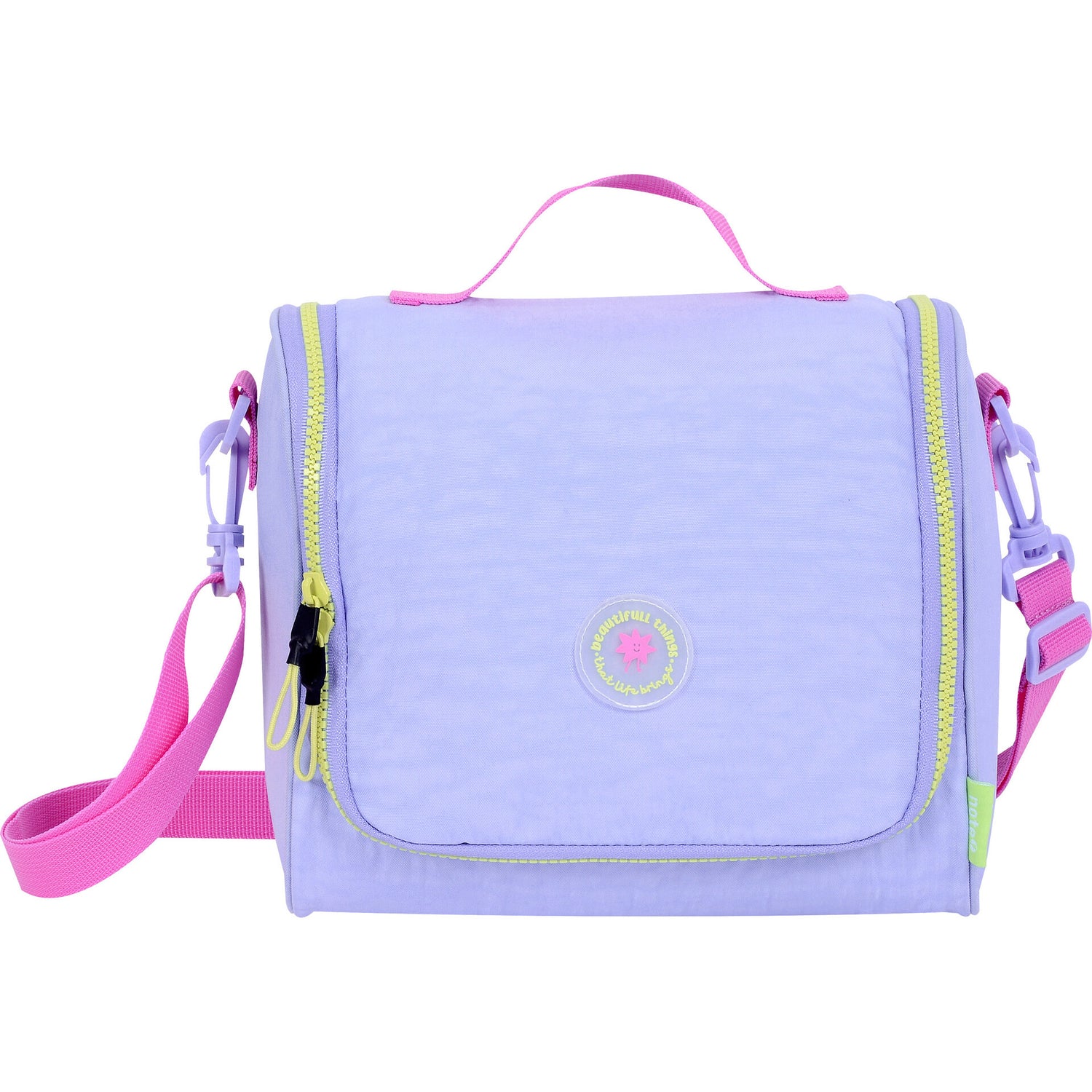 Saco Lanche Puffy Lilas Note!
