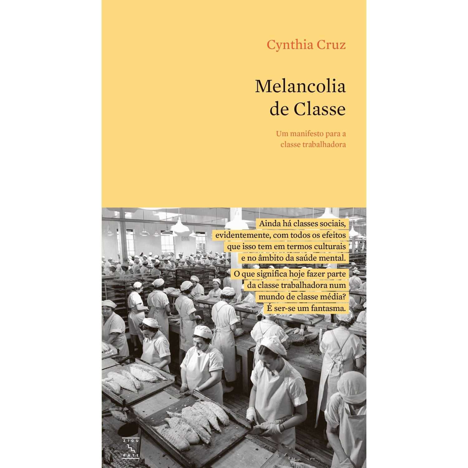 Melancolia De Classe de Cynthia Cruz