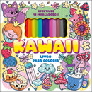 Kawaii - Livro Para Colorir de Nd