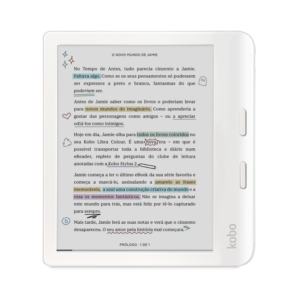 Kobo Libra Colour - Branco