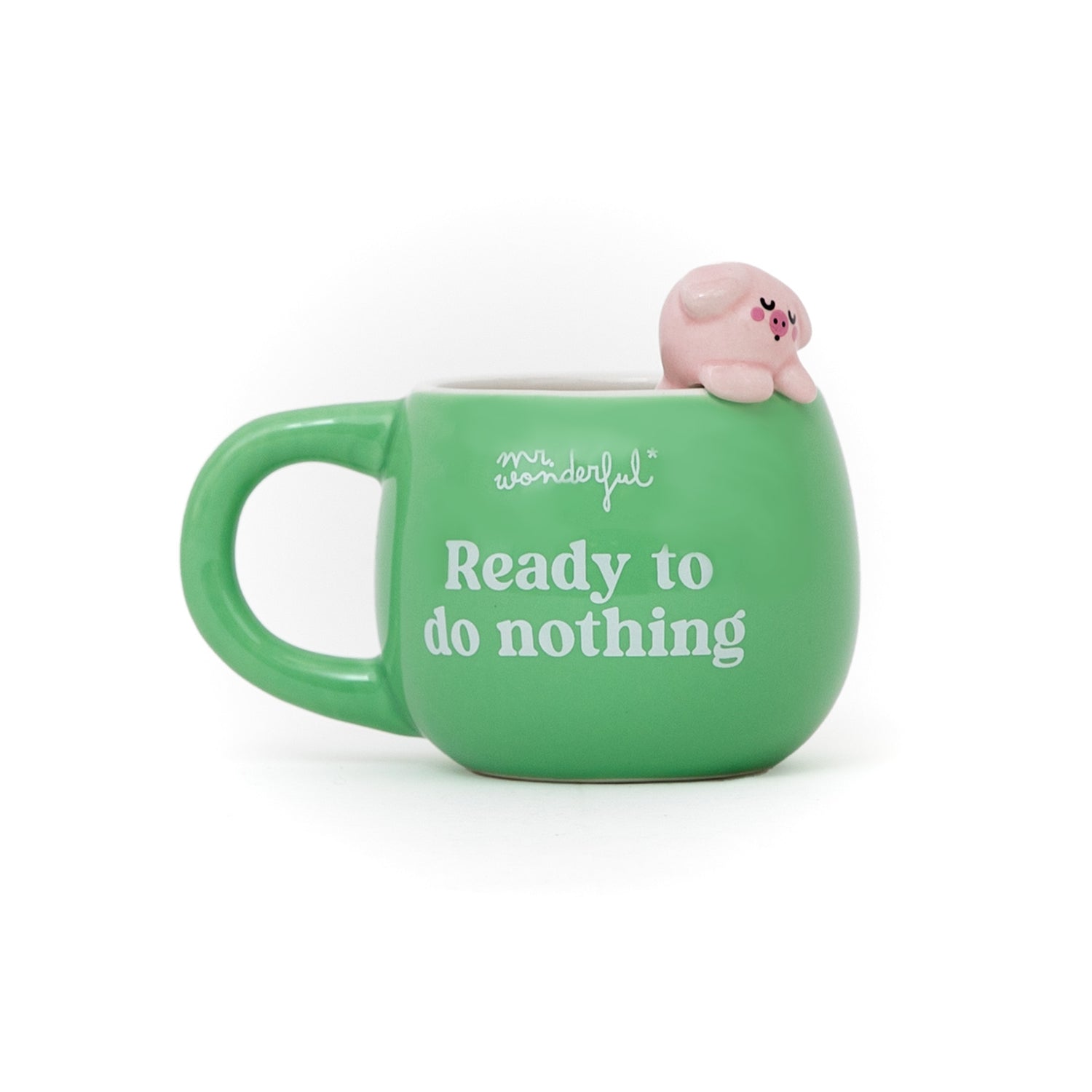 Caneca 3 D - Lazy Piglet