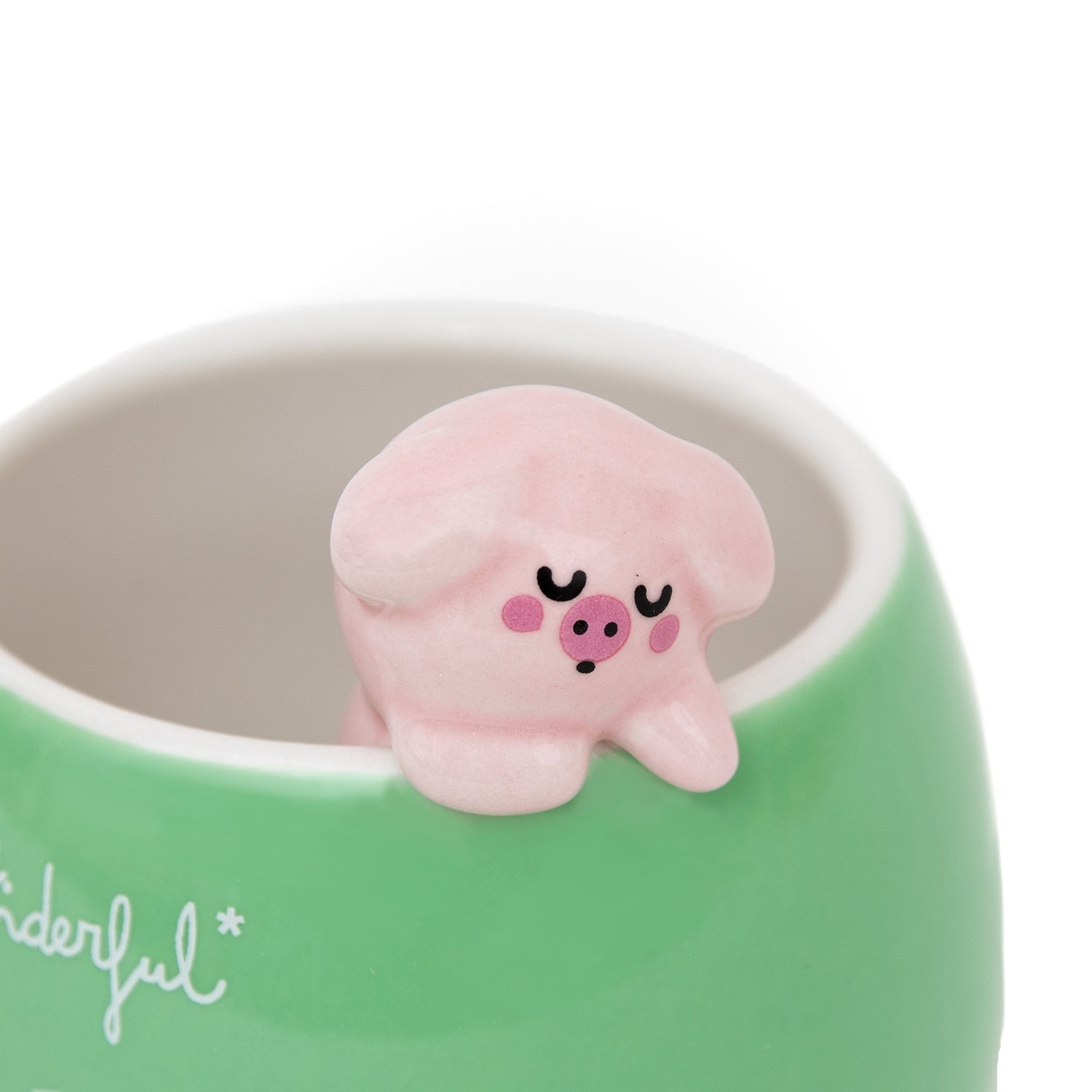 Caneca 3 D - Lazy Piglet