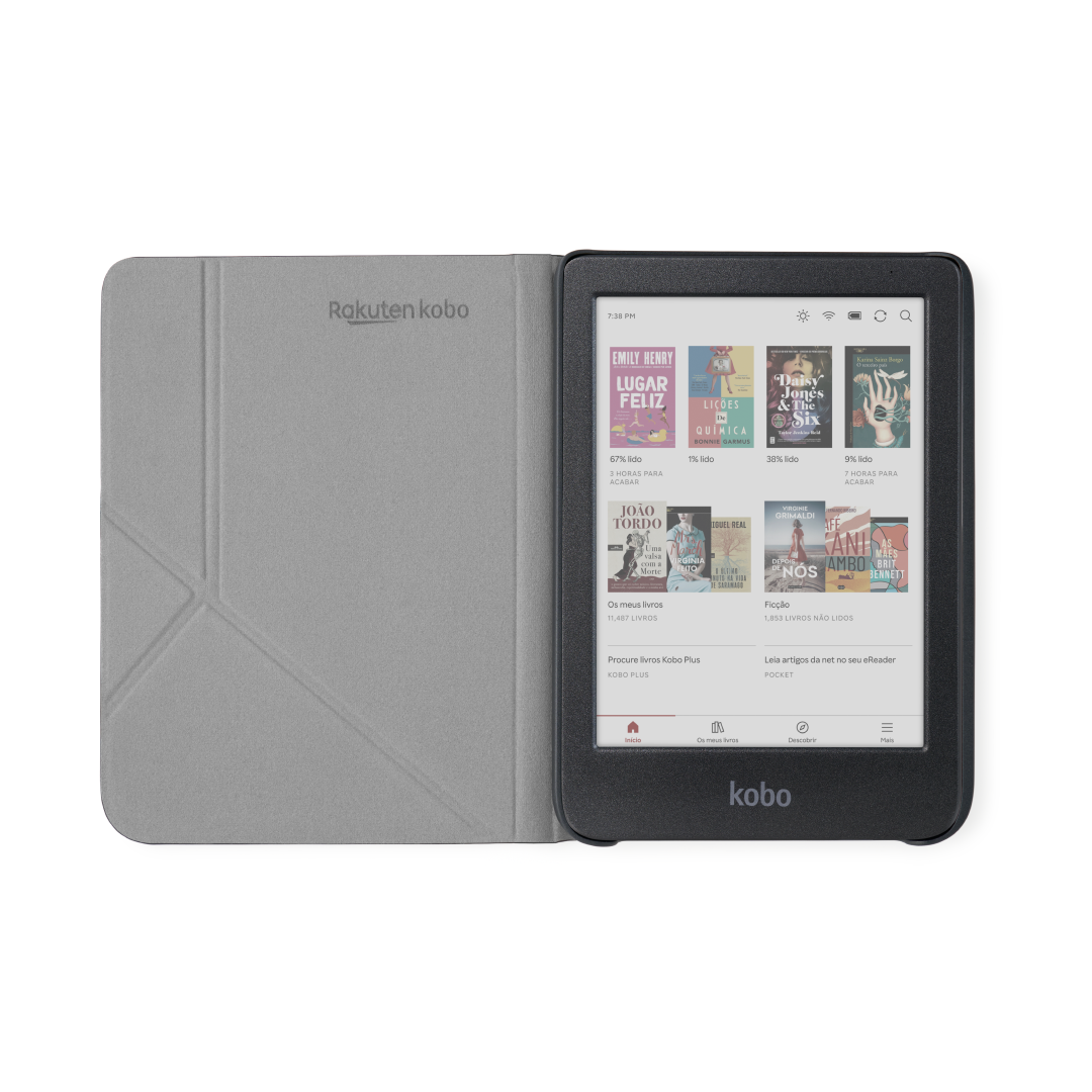 Capa Sleepcover para Kobo Clara Colour/BW - Verde Névo
