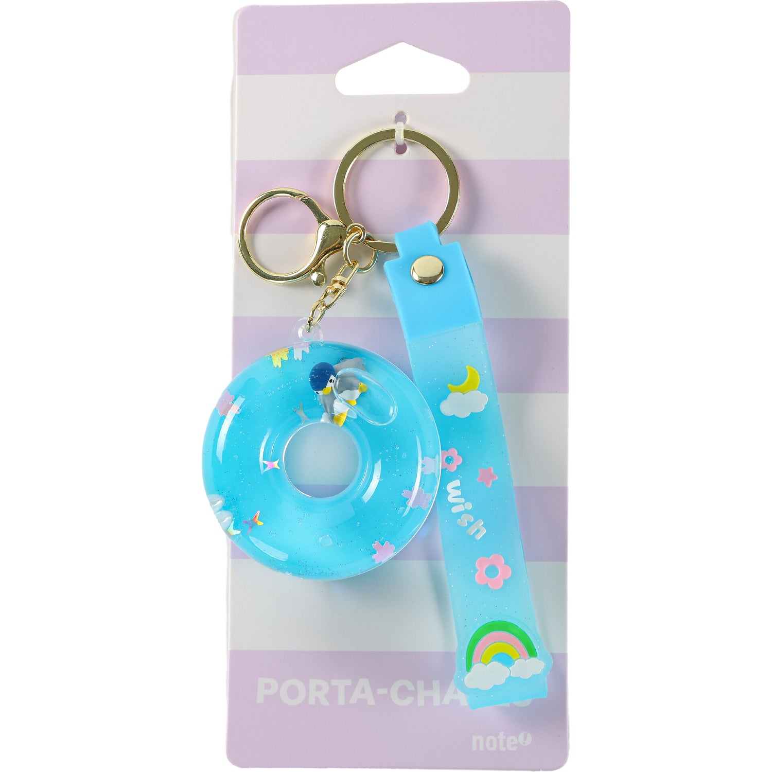 Porta Chaves Bolhas Com Glitter Note!