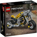 Motocicleta Amarela Lego-Technic