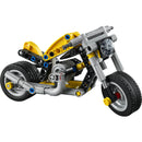 Motocicleta Amarela Lego-Technic
