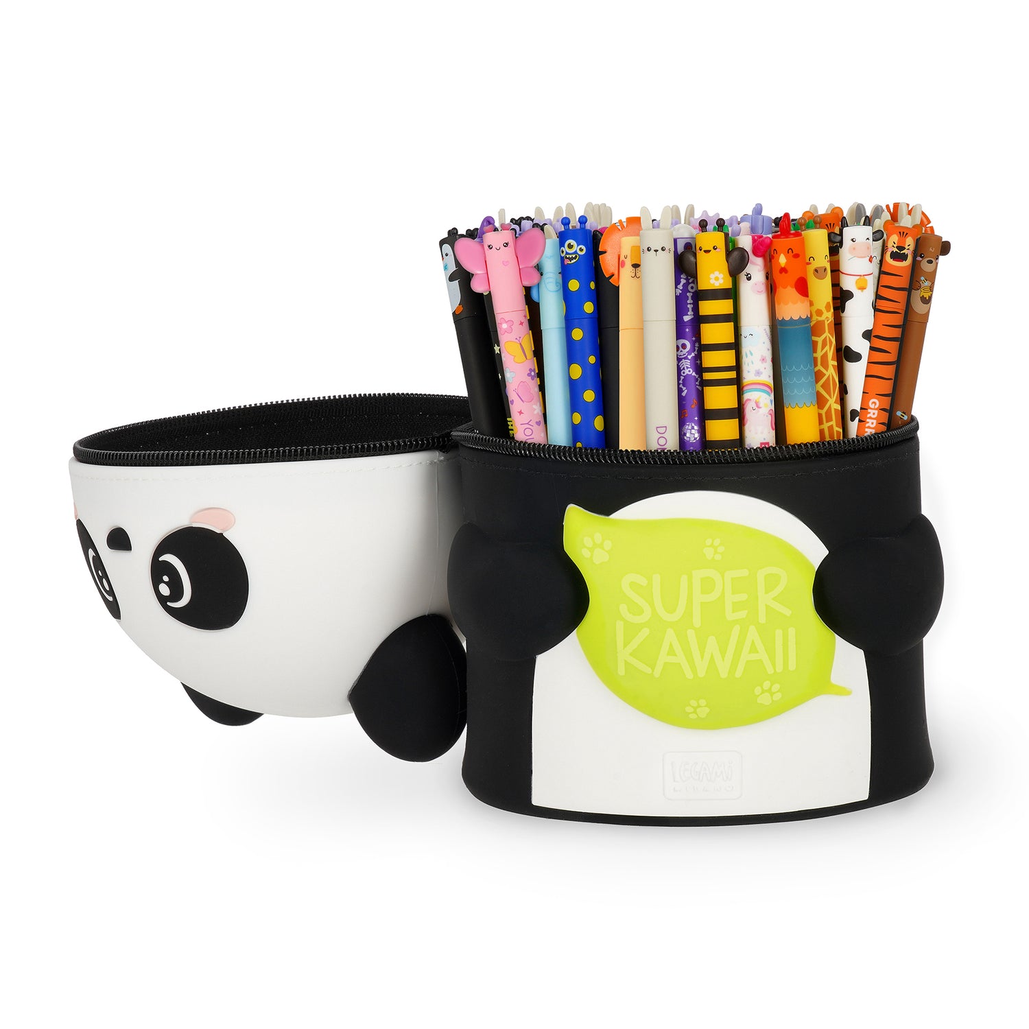 Estojo Silicone Super Kawaii - Panda
