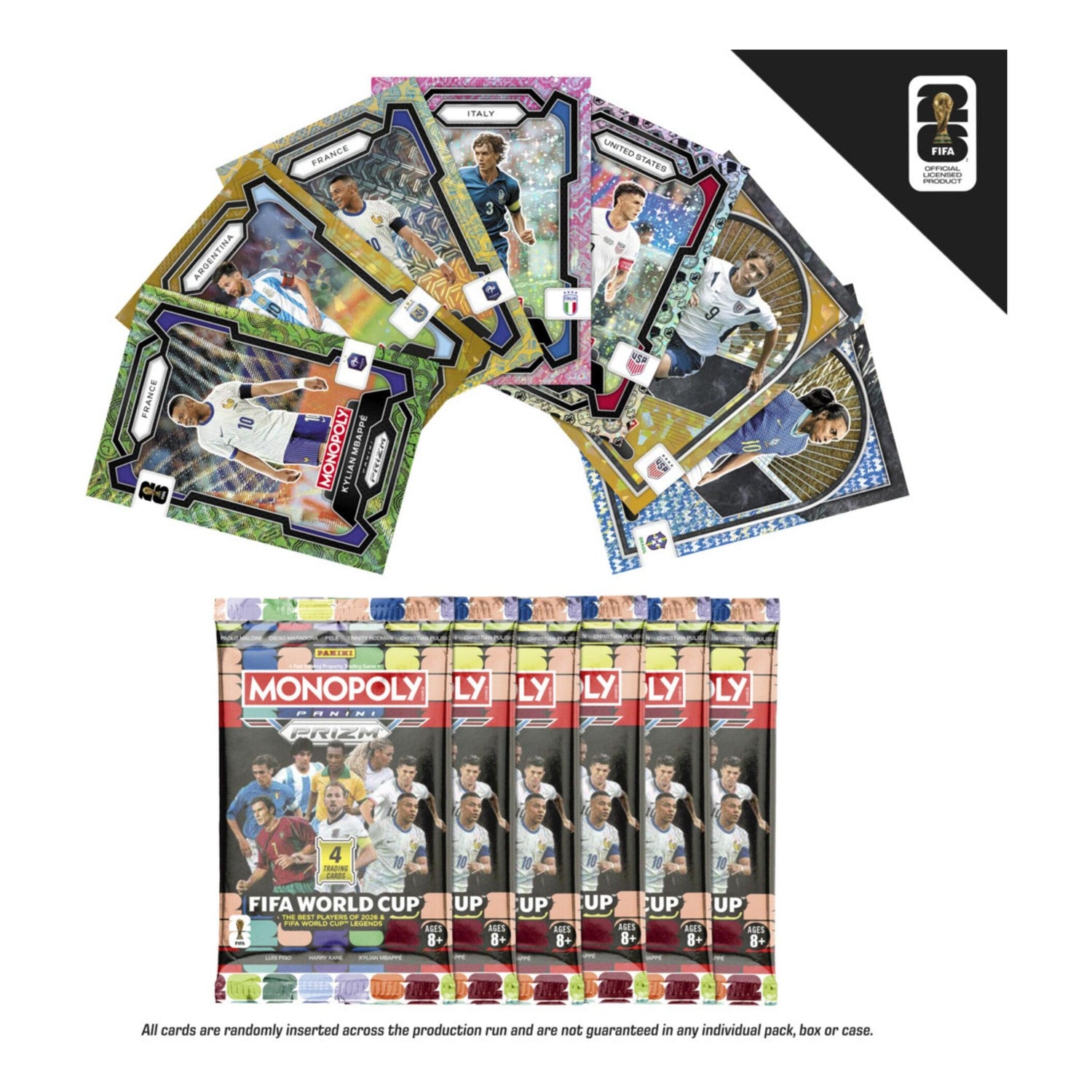 Monopoly - Cartas TCG Panini Prizm FIFA World Cup Booster Box