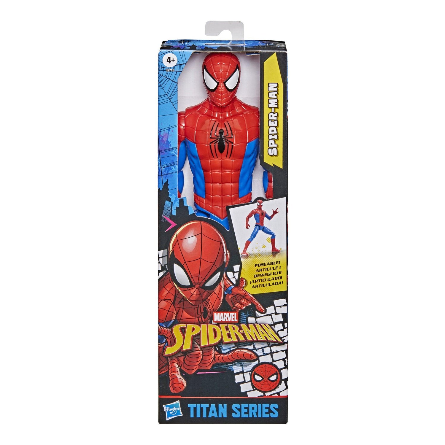 Marvel - Figura Titan Series Spider-Man