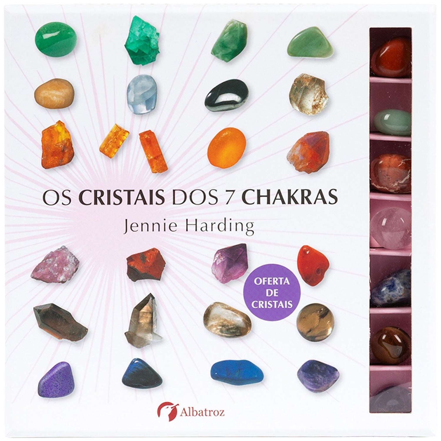 Os Cristais Dos 7 Chakras de Jennie Harding