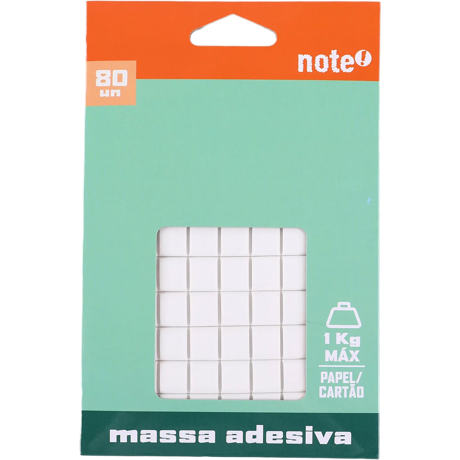 Adesivo Branco 80 Unidades Note!