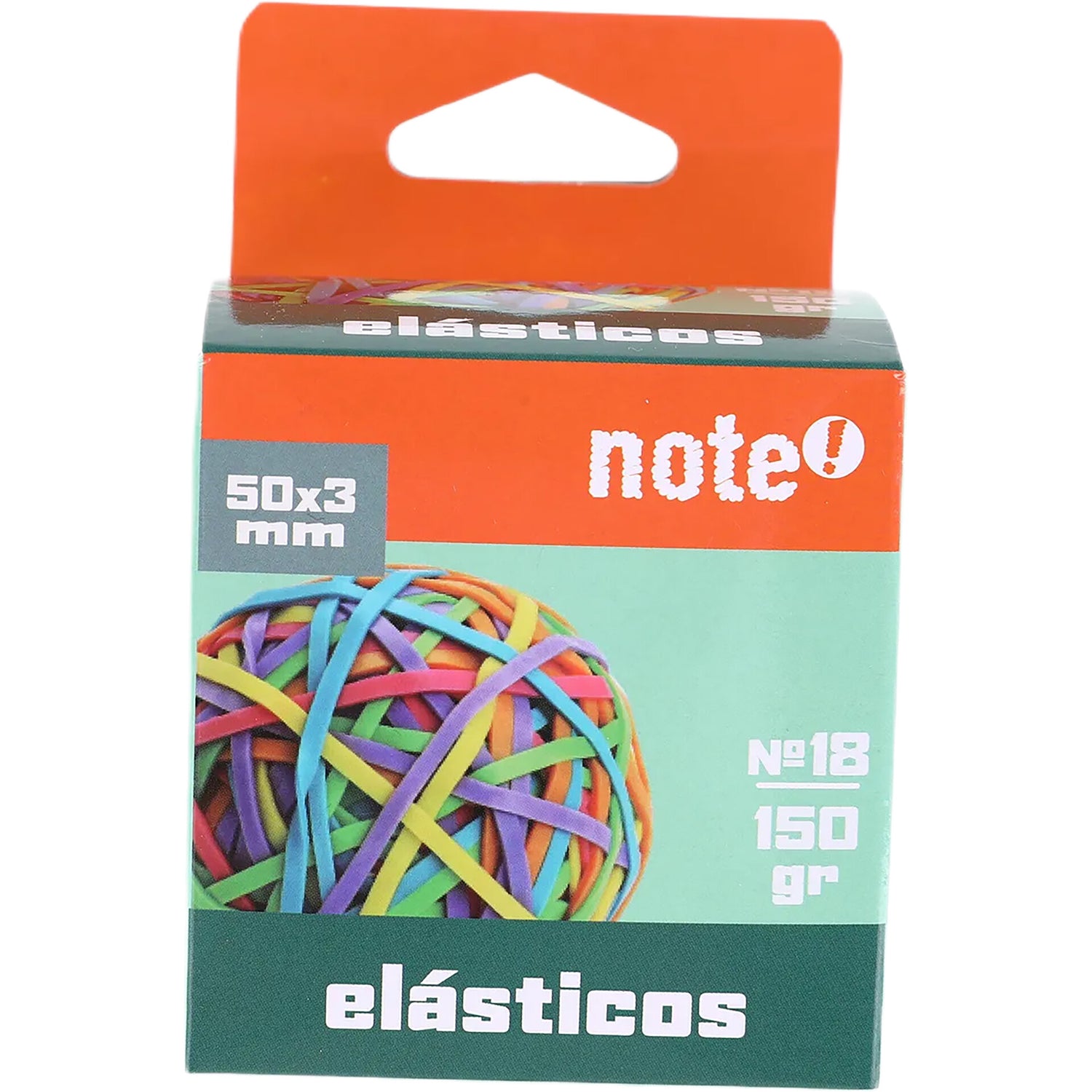 Elasticos Coloridos 150 Gramas Note!