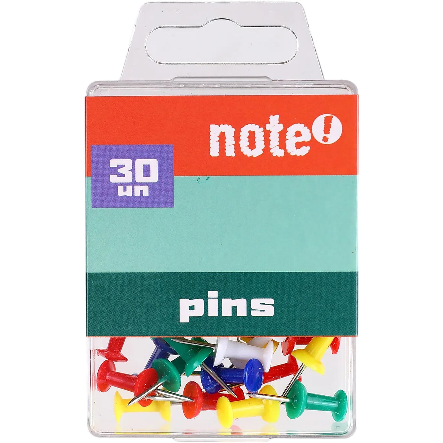 Pins Normal Color 30 Unidades Note!