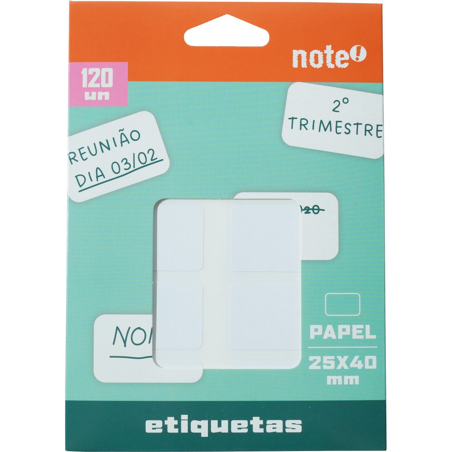 Etiq Ades 25*40 Milímetros 120 Unidades Note!