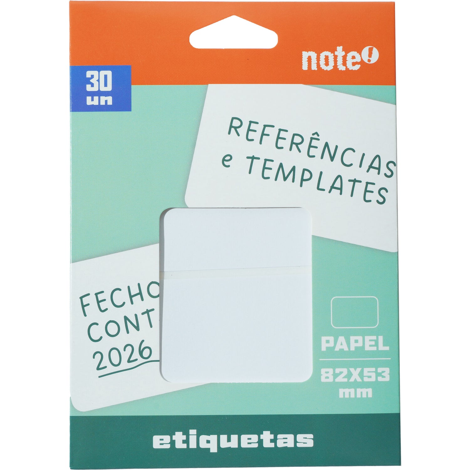 Etiq Ades 82*53 Milímetros 30 Unidades Note!