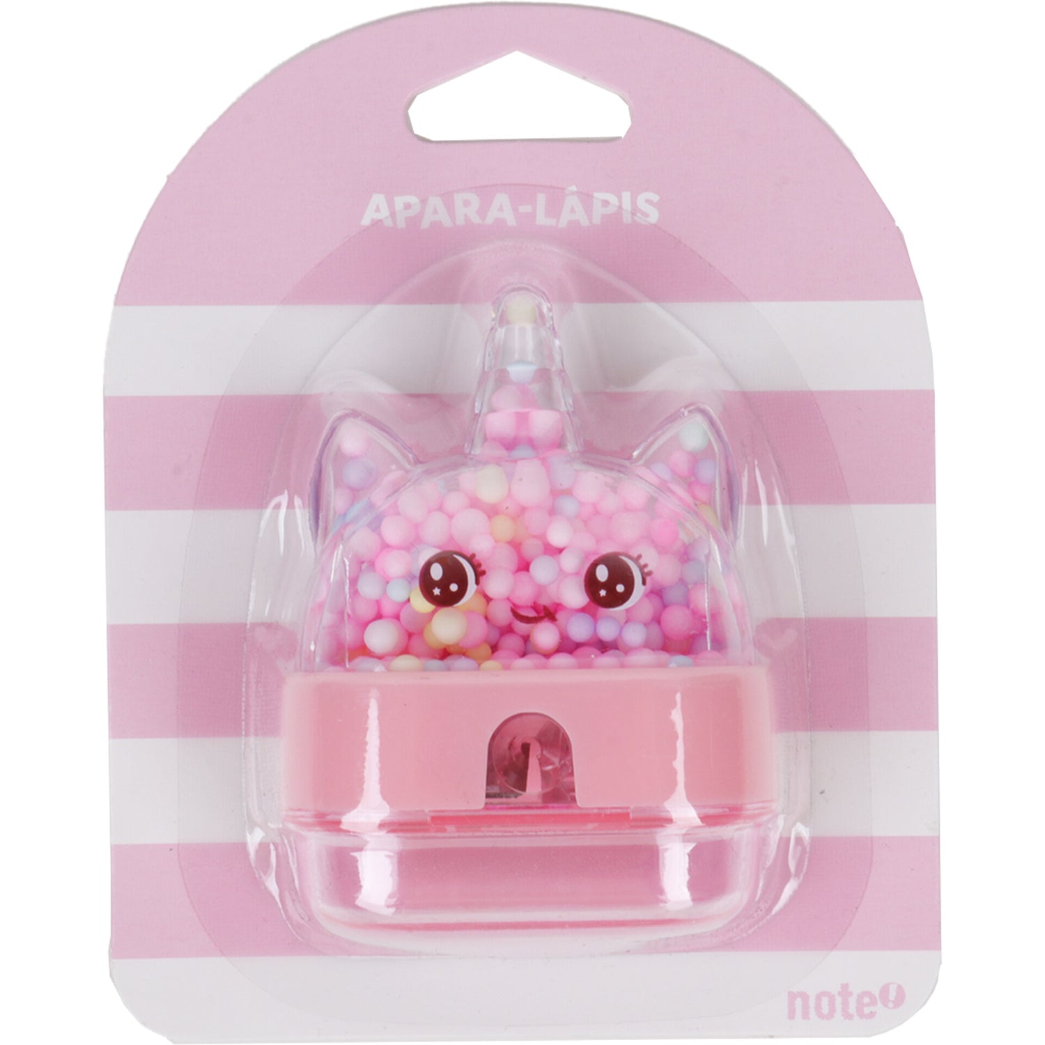 Apara Lápis Com Depósito Unicorn Sortido Note