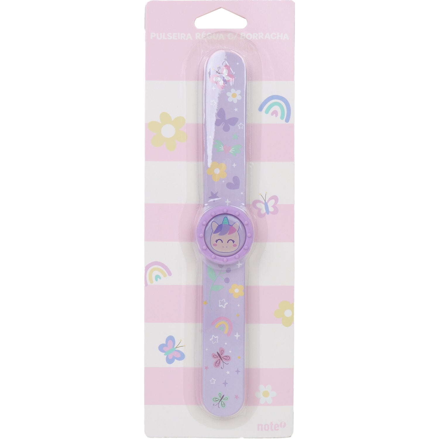 Pulseira Com Borracha Unicorn Note!