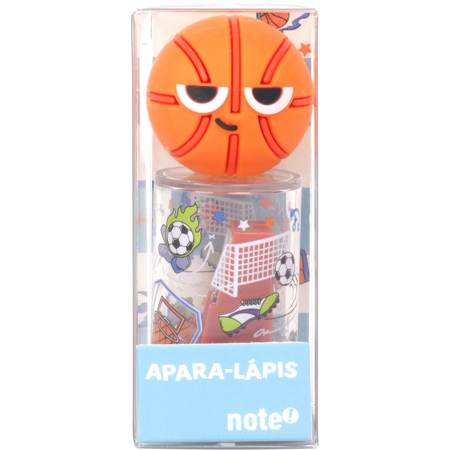 Apara Lápis Com Depósito Bola Sortido Note!
