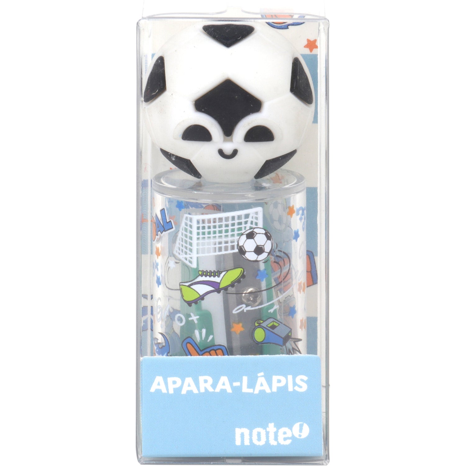 Apara Lápis Com Depósito Bola Sortido Note!