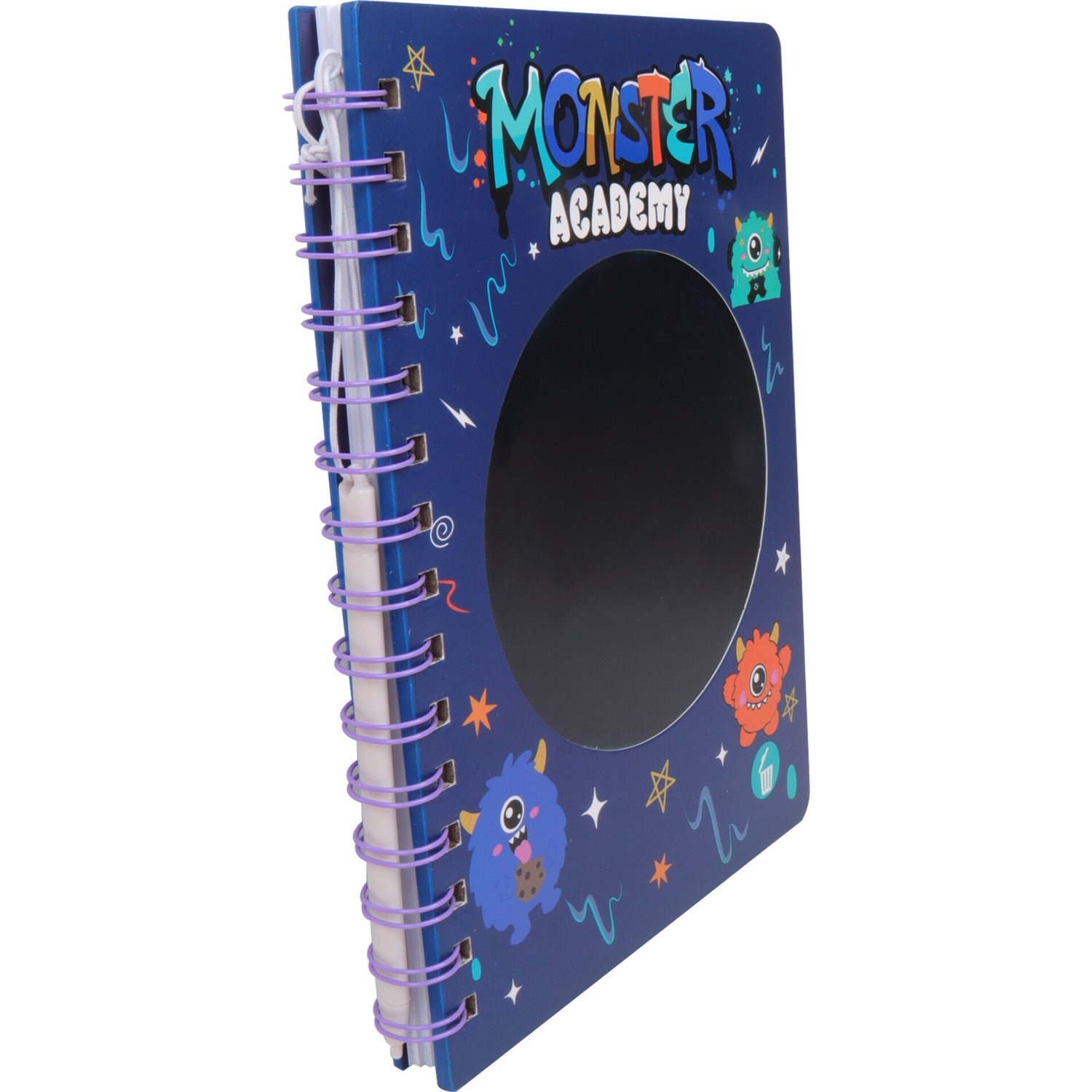 Caderno Esp Formato A5 Lcd Tablet P 80 F Monster Note