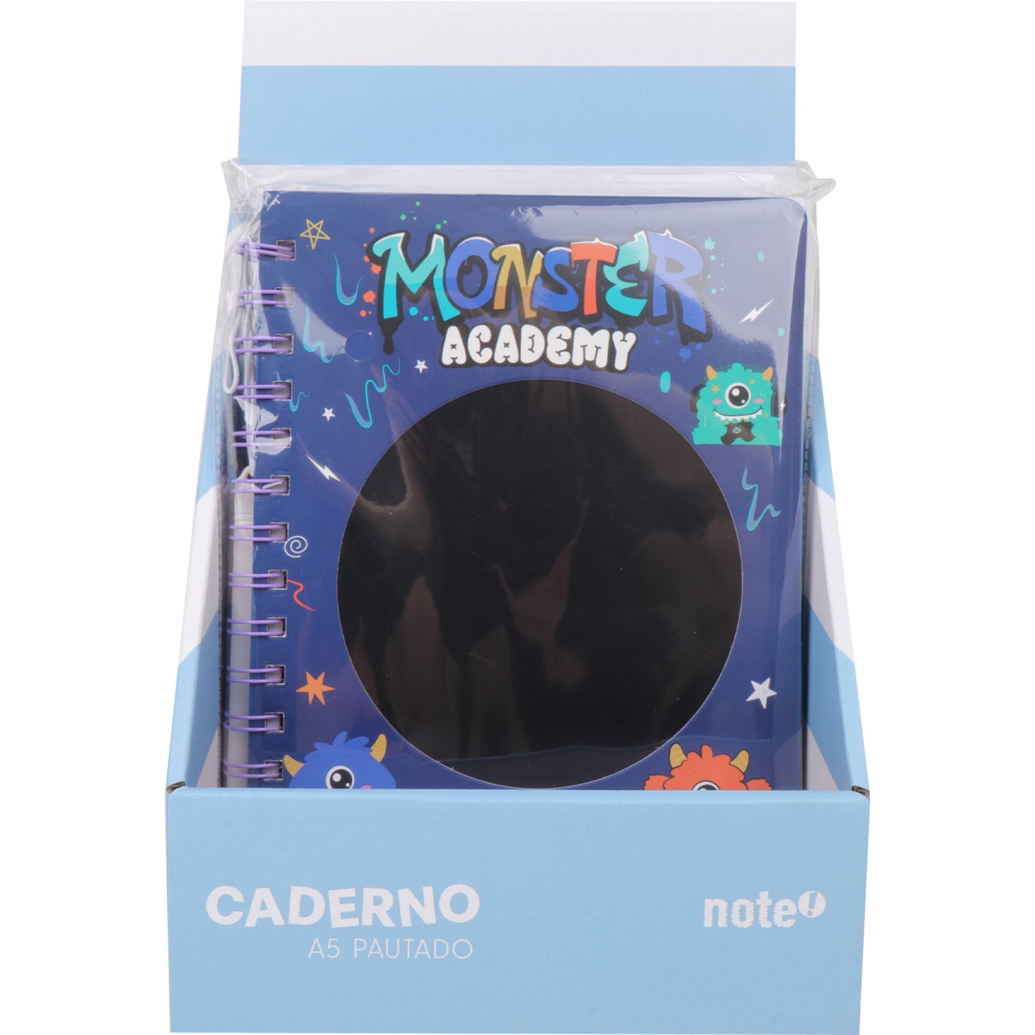 Caderno Esp Formato A5 Lcd Tablet P 80 F Monster Note
