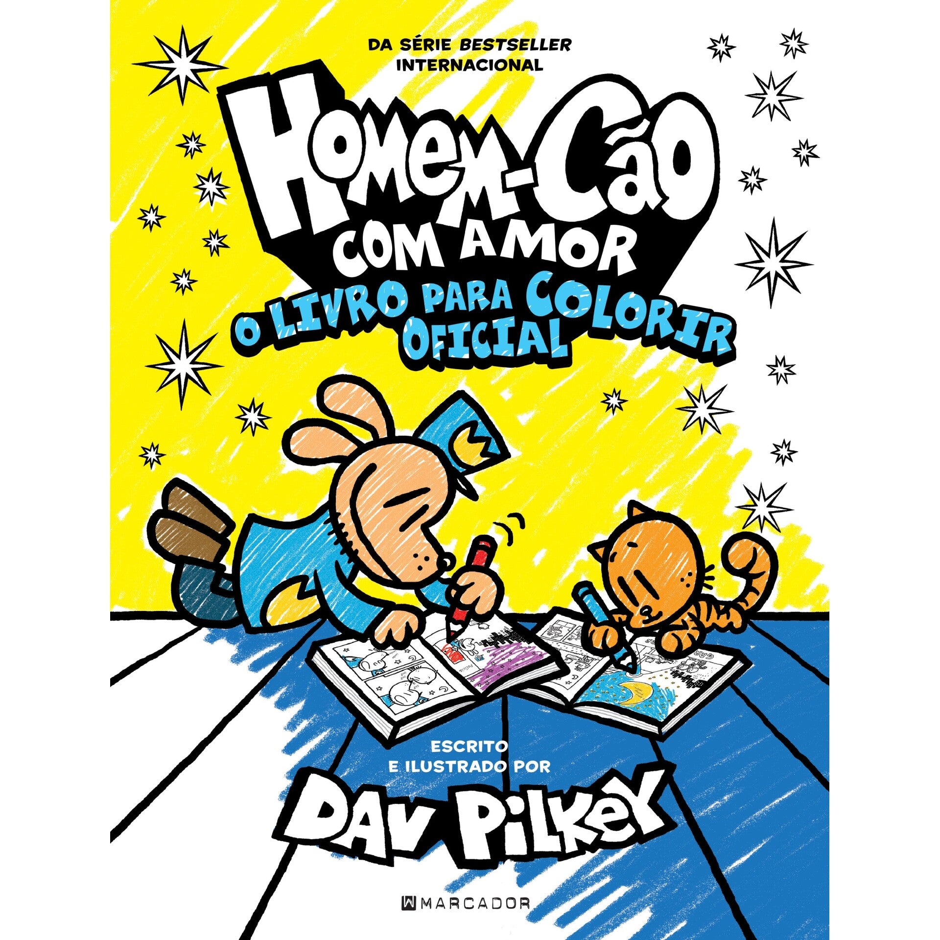 Homem-Cão Com Amor: O Livro Para Colorir Oficial de Dav Pilkey – note ...