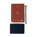 Conjunto A6+Porta Cartões+Caneta Apagável Bo-Bo Urso