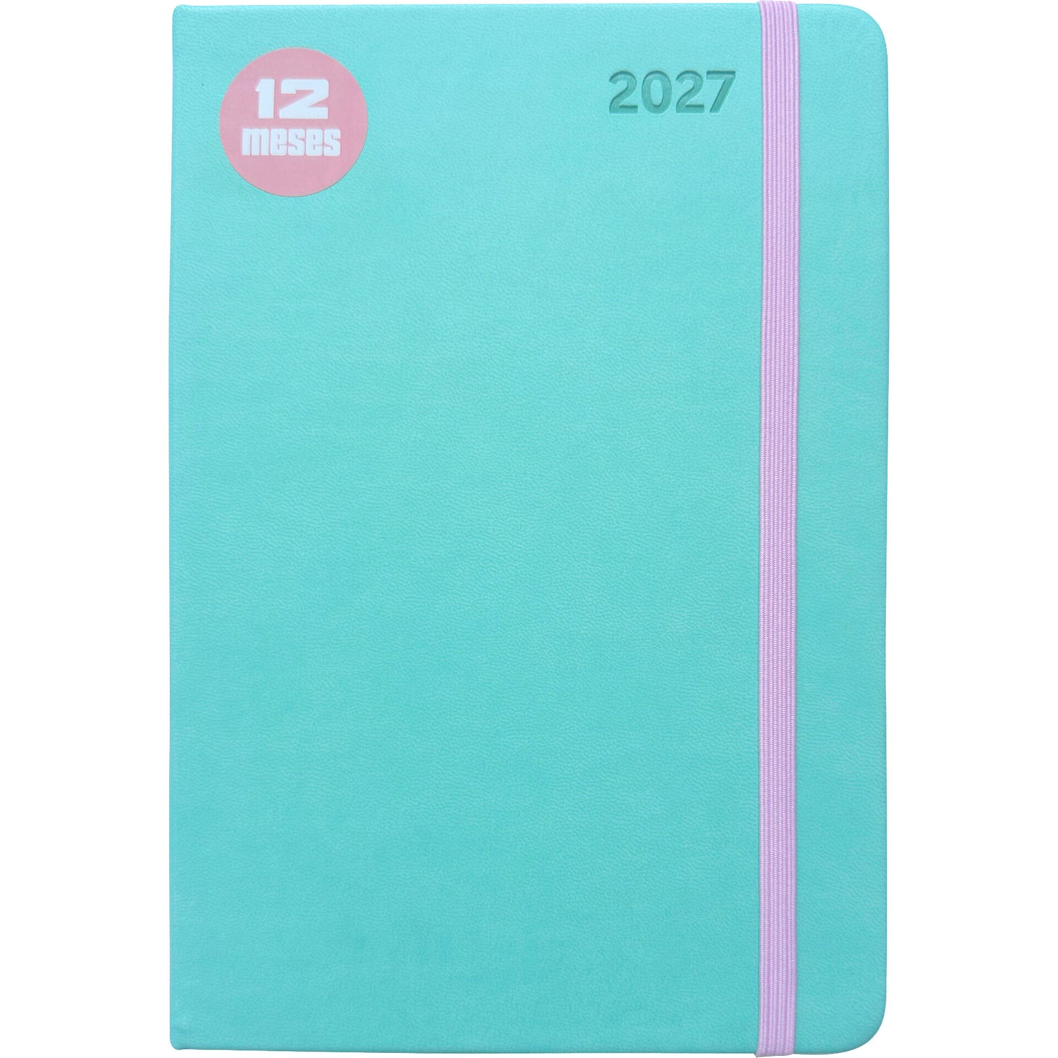 Agenda Formato A5 2027 Pastel Com Elast Note!