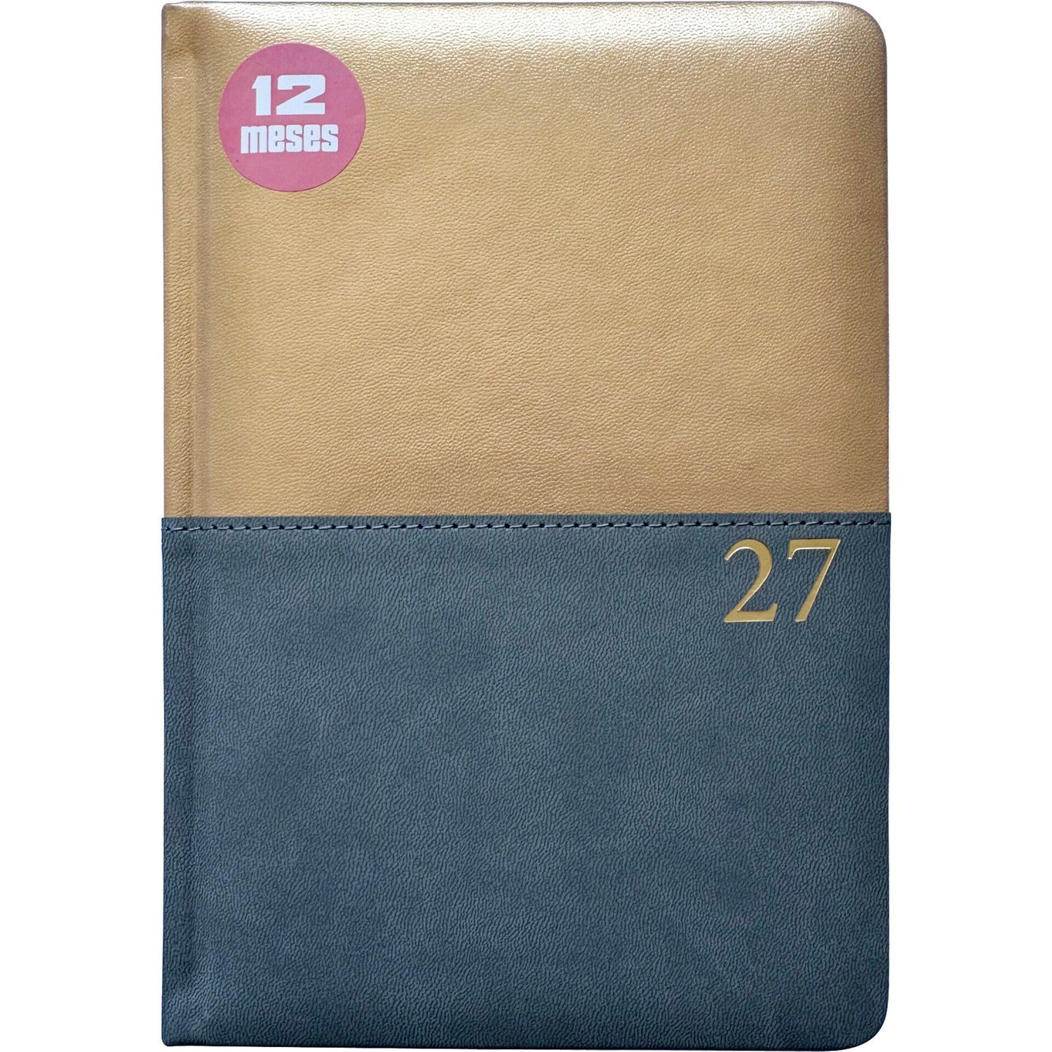 Agenda Formato A5 2027 Bicolor Metalizada Note!