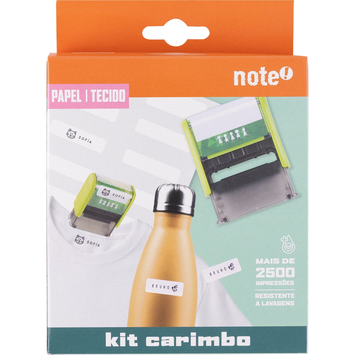 Conjunto Carimbos/ Etiq Stamp&Stickers 26 Note