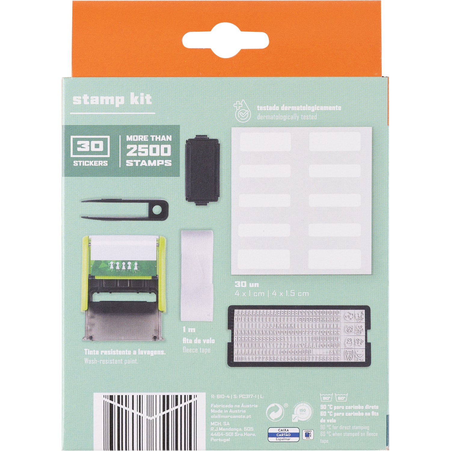 Conjunto Carimbos/ Etiq Stamp&Stickers 26 Note
