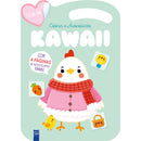 Livro Leva-Me Colorir E Autocolantes Kawaii - Verde de Yoyo Books