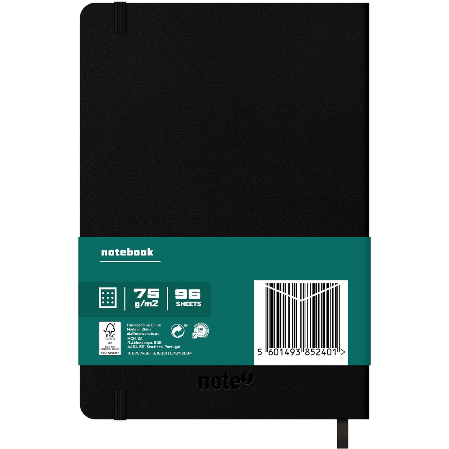 Caderno Agraf Formato A5 C.Dura Com Elast Sh Dots Note