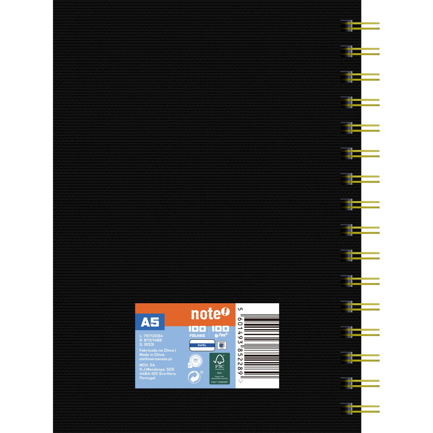 Caderno Esp Desenho Formato A5 100 G 100 F Note!