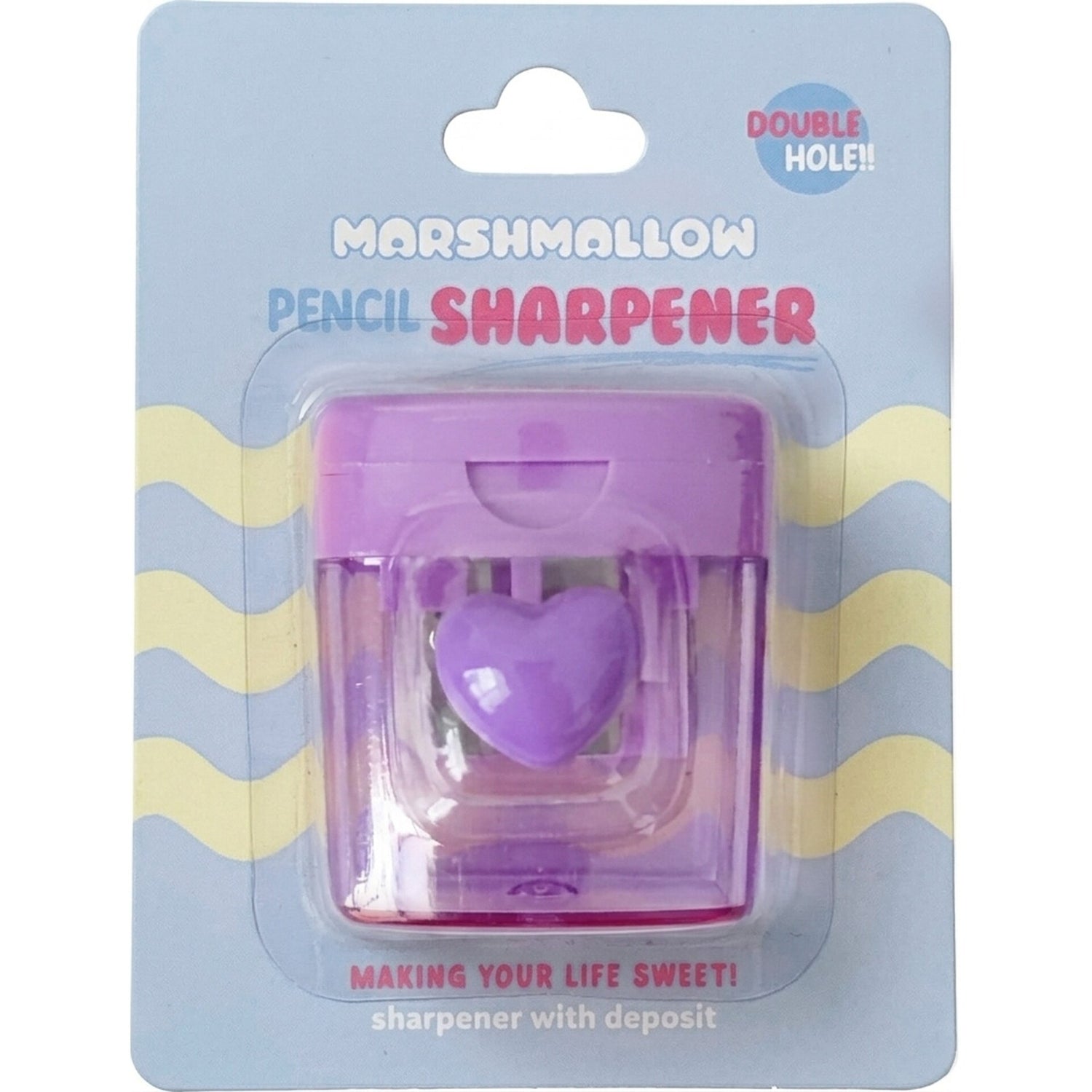 Apara Lápis Duplo Sortido Marshmallow